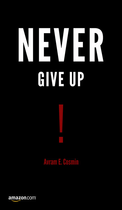 Never Give Up! - Avram E. Cosmin